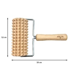 Zdjęcie produktu - #1 Akito Duży drewniany masażer z rączką roller antycellulitowy 1 szt.