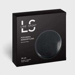 Zdjęcie produktu - #0 Line Sport Poduszka sensoryczna z pompką dysk sensomotoryczny czarny