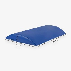 #0 – Akito P&oacute;łwałek rehabilitacyjny lędźwiowy 40 x 25 x 5 cm granatowy