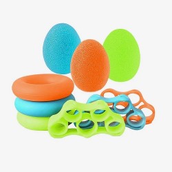 Zdjęcie produktu - #4 Line Sport Przyrządy do rehabilitacji i ćwiczeń dłoni, 9 szt.