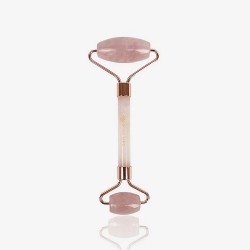 Zdjęcie produktu - #1 Acus Med Roller jadeitowy Gua Sha wałek do masażu twarzy r&oacute;żowy