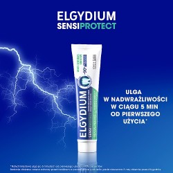 Zdjęcie produktu - #1 Elgydium Sensiprotect Pasta do mycia zęb&oacute;w wrażliwych, 75 ml