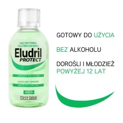 #4 – Eludril PROTECT Płyn do płukania jamy ustnej, 500 ml