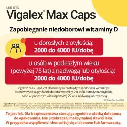 #5 – Vigalex Max Caps 4000, 60 kapsułek - profilaktyka niedoboru witaminy D