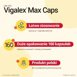 #4 – Vigalex Max Caps 4000, 160 kapsułek