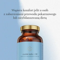 Miniaturka artykułu - #0 MyBestPharm Maślan Sodu+ SR, 60 kaps.