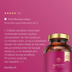 Miniaturka artykułu - #1 MyBestSlim, 180 kaps.