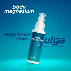 Miniaturka artykułu - #0 BodyMagnesium Spray magnezowy do ciała, 100 ml