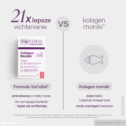 #2 – Zestaw Biotebal Hair & Skin Collagen Booster o smaku liczi, 2 x 30 sasz.