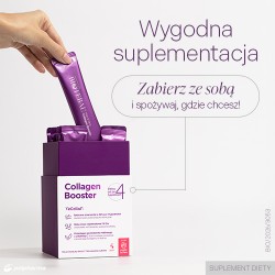 #5 – Zestaw Biotebal Hair & Skin Collagen Booster o smaku liczi, 2 x 30 sasz.