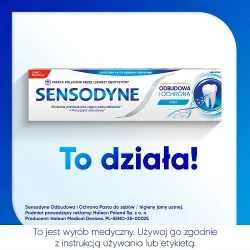 #5 – Sensodyne Odbudowa i Ochrona Pasta z fluorem do nadwrażliwych zęb&oacute;w, 75 ml