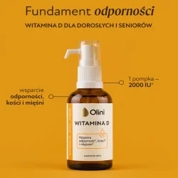 Miniaturka artykułu - #0 Olini Witamina D dla dorosłych, 30 ml