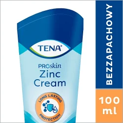Miniaturka artykułu - #1 Tena Proskin Zinc Cream Krem łagodzący z cynkiem, 100 ml