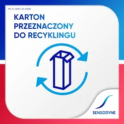 #6 – Sensodyne Nadwrażliwość & Dziąsła Whitening Wybielająca pasta do nadwrażliwych zębów, 75 ml