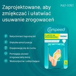 Miniaturka artykułu - #1 Compeed Plastry na zrogowacenia średnie, 6 szt.