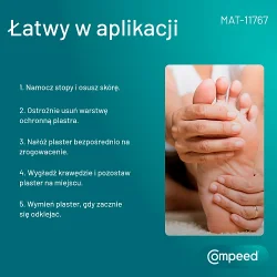 #4 – Compeed Plastry na zrogowacenia średnie, 6 szt.