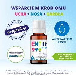 Miniaturka artykułu - #0 ENTitis krople dla dzieci, 10 ml