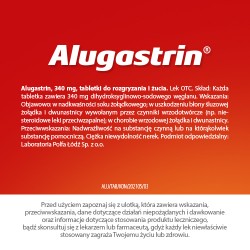 Zdjęcie produktu - #6 ALUGASTRIN - 40 tabletek 