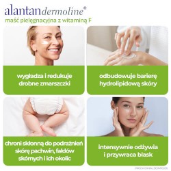 Zdjęcie produktu - #3 Alantandermoline Maść pielęgnacyjna z witaminą F, 50g