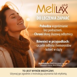Zdjęcie produktu - #1 Melilax Mikrowlewka doodbytnicza z Promelaxin dla dorosłych, 60 g - leczenie zaparć