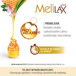 Zdjęcie produktu - #2 Melilax Mikrowlewka doodbytnicza z Promelaxin dla dorosłych, 60 g - leczenie zaparć