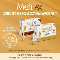 Zdjęcie produktu - #5 Melilax Mikrowlewka doodbytnicza z Promelaxin dla dorosłych, 60 g - leczenie zaparć