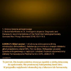 #4 – LOXON 2% płyn przeciw wypadaniu włos&oacute;w - 60 ml