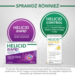 Zdjęcie produktu - #5 Helicid Max omeprazol 20mg, Lek na zgagę - 14 kapsułek