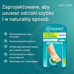 Zdjęcie produktu - #1 Compeed Plastry na odciski na palce średnie, 10 szt.