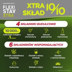 Zdjęcie produktu - #2 FlexiStav Xtra smak porzeczkowo-żurawinowy, 30 sasz. - preparat na regenerację staw&oacute;w