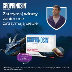 Miniaturka artykułu - #0 Groprinosin 500 mg &ndash; 50 tabletek