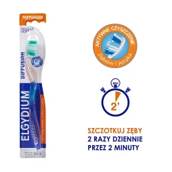Miniaturka artykułu - #1 ELGYDIUM DIFFUSION MEDIUM Szczoteczka do zęb&oacute;w, 1 sztuka