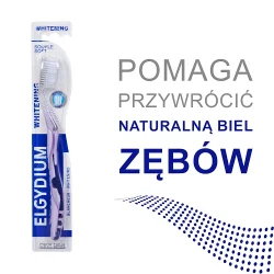 #3 – ELGYDIUM WHITENING MICROBALL Szczoteczka do zęb&oacute;w ŚREDNIA (medium) - 1 sztuka