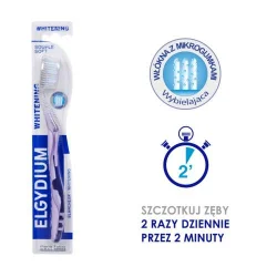 Miniaturka artykułu - #0 ELGYDIUM WHITENING MICROBALL Szczoteczka do zęb&oacute;w MIĘKKA (soft) - 1 sztuka (21092)