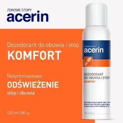 Miniaturka artykułu - #0 ACERIN KOMFORT Dezodorant do obuwia i st&oacute;p - 150 ml