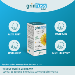 Zdjęcie produktu - #1 GrinTuss Syrop dla dorosłych - 128 g