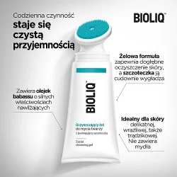 Miniaturka artykułu - #0 BIOLIQ CLEAN Żel oczyszczający do mycia twarzy, 125 ml