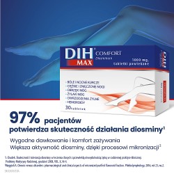 Zdjęcie produktu - #2 DIH MAX COMFORT 1000 mg, 30 tabletek