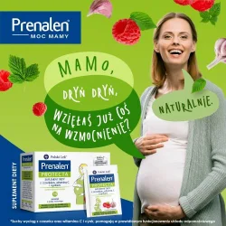 Miniaturka artykułu - #0 Prenalen - preparat wspomagający układ odpornościowy dla kobiet w ciąży i kobiet karmiących podczas przeziębienia, 14 saszetek