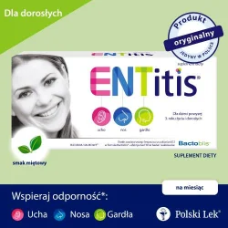 Miniaturka artykułu - #0 ENTitis do ssania miętowy, 30 pastylek