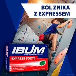 Miniaturka artykułu - #0 Ibum Express Forte 400 mg, 36 kapsułek miękkich