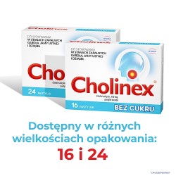 Zdjęcie produktu - #6 Cholinex Bez cukru, 24 pastylki