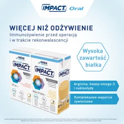 Miniaturka artykułu - #0 Impact Oral smak waniliowy płyn, 3 x 237 ml