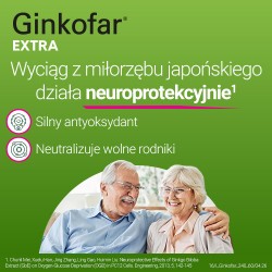 Zdjęcie produktu - #3 Ginkofar Extra 240mg - 60 tabletek