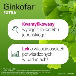 Zdjęcie produktu - #5 Ginkofar Extra 240mg - 60 tabletek