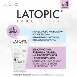 Zdjęcie produktu - #0 LATOPIC Krem do rąk regenerujący, 50 ml