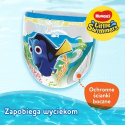 #3 – Pieluchy do pływania HUGGIES Little Swimmers 2-3lata 3-8kg, 12szt
