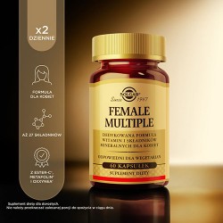 #3 – SOLGAR Female Multiple, 60 tabl. - suplement diety dla kobiet