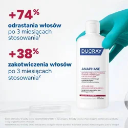 Miniaturka artykułu - #0 DUCRAY ANAPHASE+ Szampon uzupełnienie kuracji przeciw wypadaniu włos&oacute;w, 400ml