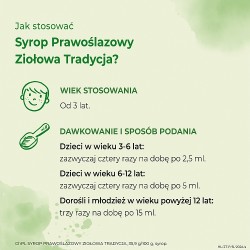 Zdjęcie produktu - #1 Ziołowa Tradycja Syrop Prawoślazowy, 125 g - lek na kaszel
